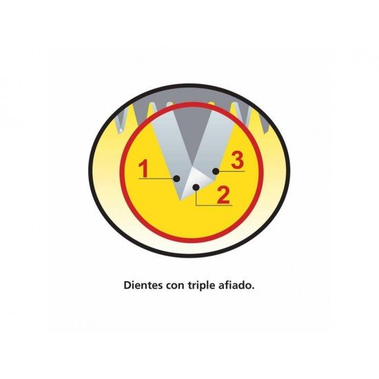 SERROTE SUPERCUT TAMANHO 18 CABO INJETADO LAMINA ACO DENTES COM TRIPLA AFIACAO TRAMONTINA