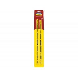 CONJUNTO DE LAMINAS PARA ARCO DE SERRA TAMANHO 12 LAMINA EM ACO BI-METALICA 12 DENTES TRAMONTINA