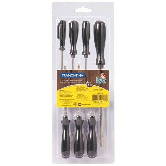 JOGO CHAVES DE FENDA 7PCS TRAMONTINA