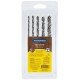 JOGO DE BROCAS PARA ACO 5 PCS TRAMONTINA