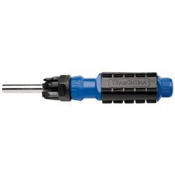 CHAVE DE FENDA COM PONTEIRAS BASIC PARA USO DOMESTICO 6 PECAS TRAMONTINA