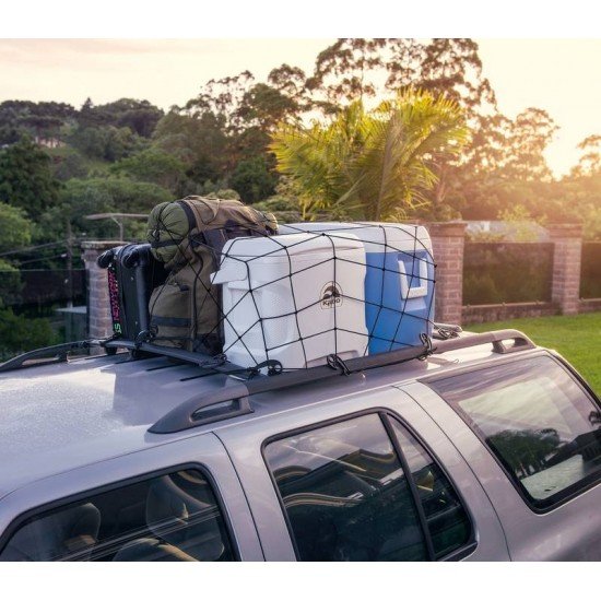 REDE ELASTICA PARA FIXACAO DE CARGAS COM 12 GANCHOS TRAMONTINA