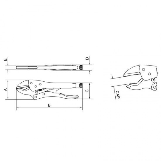 ALIC. PRESSAO MORD. TRIANGULAR 10 TRAMONTINA
