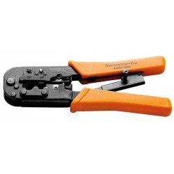 ALICATE PARA CRIMPAR RJ11, RJ12 E RJ45 TRAMONTINA