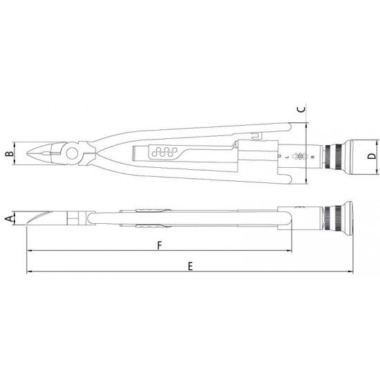 ALICATE PARA ARAME DE SEGURANCA 9 TRAMONTINA