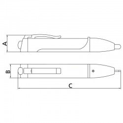 DETECTOR DE TENSOES DE BOLSO TRAMONTINA