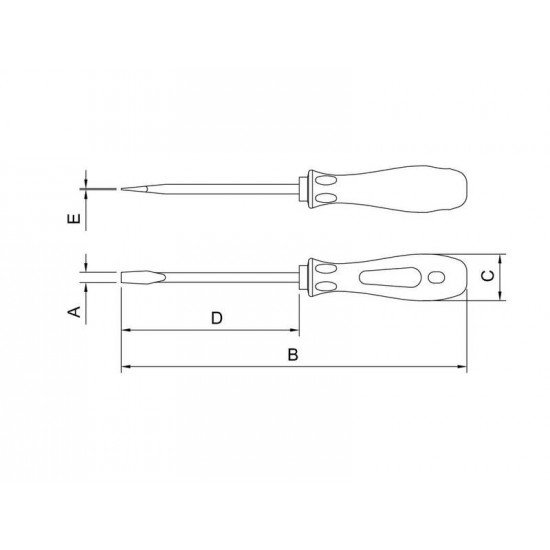 CH. DE FENDA P. CHATA 8X250 5/16X10 TRAMONTINA