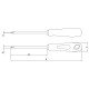 CHAVE FENDA PONTA CRUZADA 3X125MM TRAMONTINA