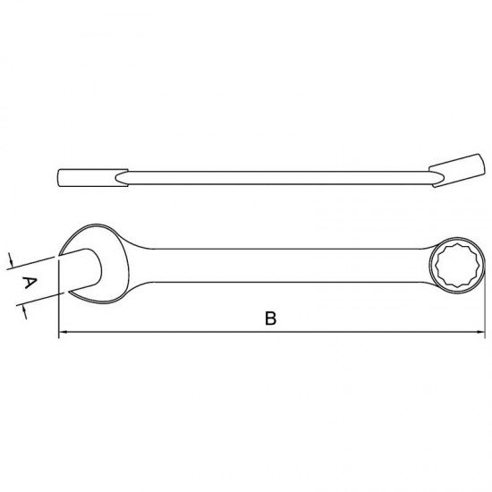 CHAVE COMBINADA COBRE-BERILIO 6 MM TRAMONTINA