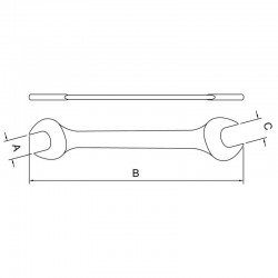 CHAVE FIXA COBRE-BERILIO 6X7 MM TRAMONTINA