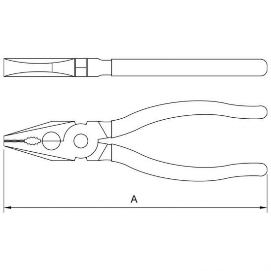 ALICATE UNIVERSAL EM COBRE-BERILIO 8 TRAMONTINA