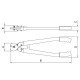 TESOURA CORTA-CABOS ISOLADO IEC 60900 - 24 TRAMONTINA