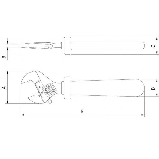 CHAVE AJUSTAVEL ISOLADA IEC 60900 8 TRAMONTINA