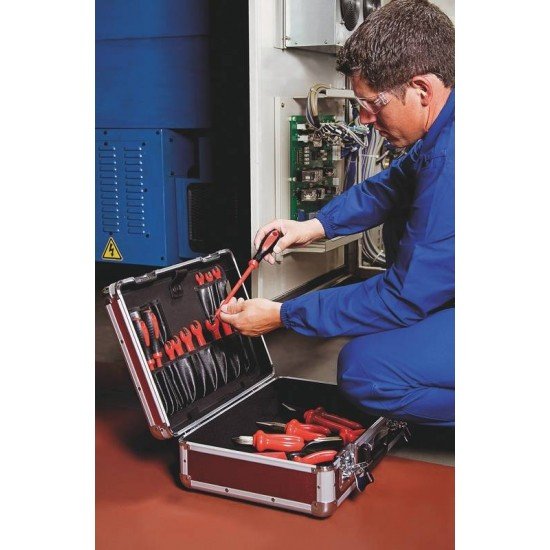 CHAVE DE FENDA ISOLADA IEC 60900 PONTA CHATA 3X75 MM TRAMONTINA