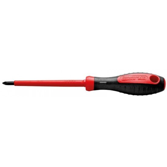 CHAVE DE FENDA ISOLADA IEC 60900 PONTA CRUZADA 3X75 MM (1 8X3) TRAMONTINA