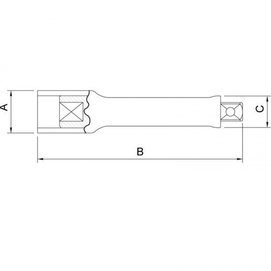 EXTENSAO ISOLADA IEC 60900 5 - ENCAIXE DE 1 2 TRAMONTINA