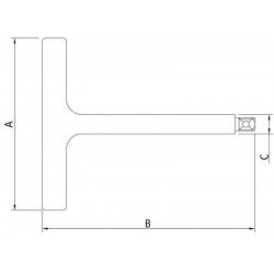 CABO T ISOLADO IEC 60900 200 MM - ENCAIXE DE 1 2 TRAMONTINA