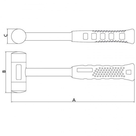 MARTELO COM BORDAS PLASTICAS ISOLADO IEC 60900 - 30 MM TRAMONTINA