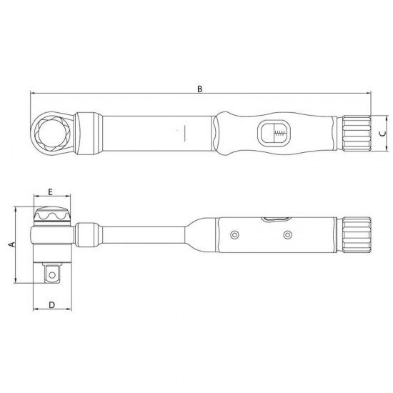 TORQUIMETRO DE ESTALO ISOLADO IEC 60900 1 2 5-50 N M TRAMONTINA