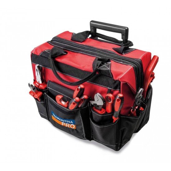 BOLSA COM FERRAMENTAS IEC 50 PECAS TRAMONTINA