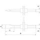 TALHADEIRAS 10 - PARA TRABALHO EM ALTURA TRAMONTINA