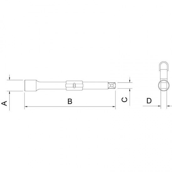 EXTENSAO 5 ENCAIXE 1 2 PARA TRABALHO EM ALTURA TRAMONTINA