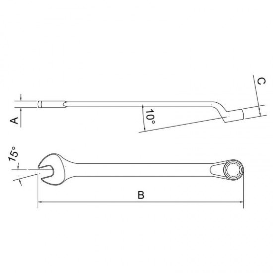 CHAVE COMBINADA 41MM TRAMONTINA