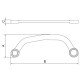 CHAVE MEIA-LUA 15X17MM TRAMONTINA