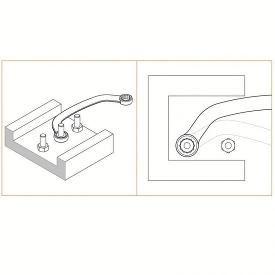 CHAVE MEIA-LUA 3/4X7/8 TRAMONTINA