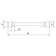 CHAVE DE RODA 21X38 MM TRAMONTINA