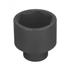 SOQUETE DE IMPACTO SEXTAVADO EM ACO CROMO MOLIBDENIO 36 MM - ENCAIXE 1 2 TRAMONTINA