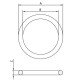 ANEL DE SEGURANCA PARA SOQUETES DE IMPACTO 1 2 - ATE 14 MM E 9 16 TRAMONTINA