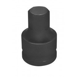 SOQUETE DE IMPACTO PONTA HEXAGOPNAL EM ACO CROMO MOLIBDENIO 17 MM - ENCAIXE 3 4 TRAMONTINA