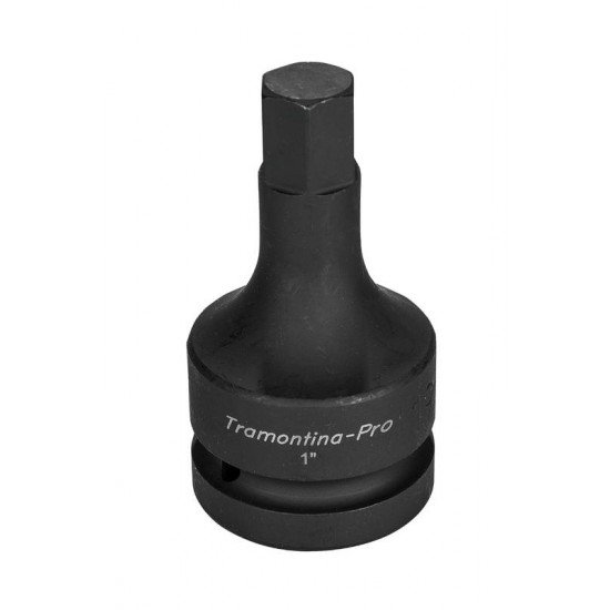 SOQUETE DE IMPACTO PONTA HEXAGONAL EM ACO CROMO MOLIBDENIO 10 MM - ENCAIXE 1 TRAMONTINA