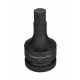 SOQUETE DE IMPACTO PONTA HEXAGONAL EM ACO CROMO MOLIBDENIO 10 MM - ENCAIXE 1 TRAMONTINA
