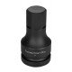 SOQUETE DE IMPACTO PONTA HEXAGONAL EM ACO CROMO MOLIBDENIO 30 MM - ENCAIXE 1 TRAMONTINA