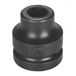 SOQUETE DE IMPACTO SEXTAVADO EM ACO CROMO MOLIBDENIO 19 MM - ENCAIXE 1 TRAMONTINA
