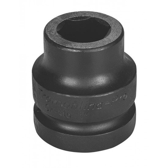 SOQUETE DE IMPACTO SEXTAVADO EM ACO CROMO MOLIBDENIO 23 MM - ENCAIXE 1 TRAMONTINA