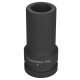 SOQUETE DE IMPACTO SEXTAVADO LONGO EM ACO CROMO MOLIBDENIO 27 MM - ENCAIXE 1 TRAMONTINA