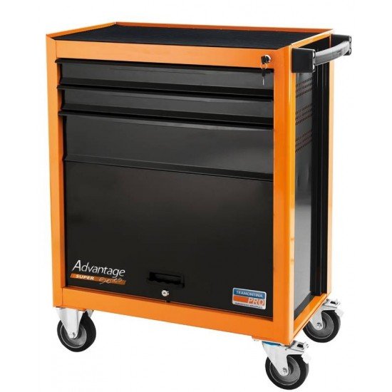 CARRO PARA FERRAMENTAS 3 GAVETAS E 1 PORTA TRAMONTINA