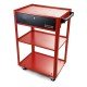 RACK MOVEL ABERTO PARA COMPUTADOR - VERMELHO TRAMONTINA