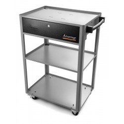 RACK MOVEL ABERTO PARA COMPUTADOR - CINZA TRAMONTINA