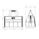 BOLSA PORTA FERRAMENTAS 22 PRO TRAMONTINA
