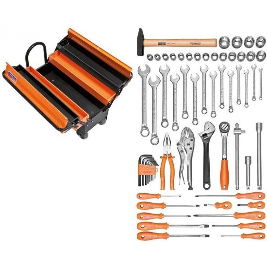 CAIXA SANFONADA CARGOBOX 60 PCS TRAMONTINA