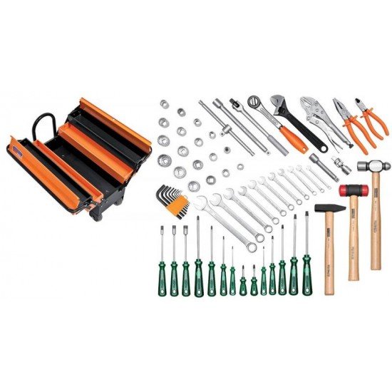 CAIXA SANFONADA CARGOBOX 65 PCS TRAMONTINA