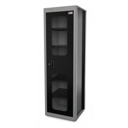 ARMARIO PARA FERRAMENTAS COM 1 PORTA E VISOR CINZA TRAMONTINA