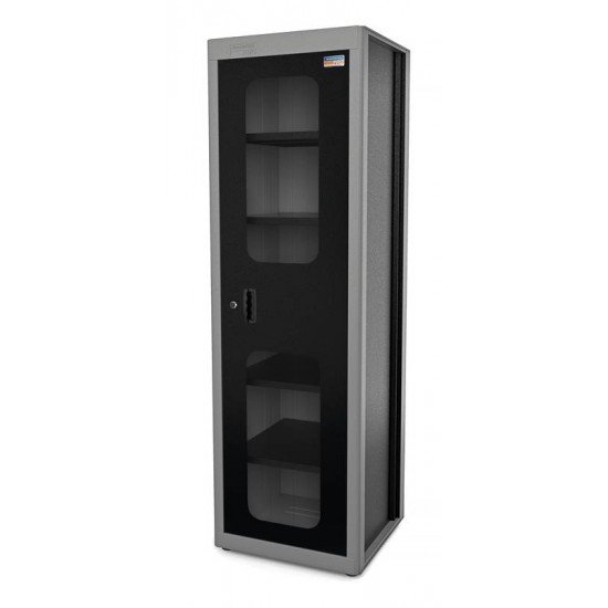 ARMARIO PARA FERRAMENTAS COM 1 PORTA E VISOR CINZA TRAMONTINA