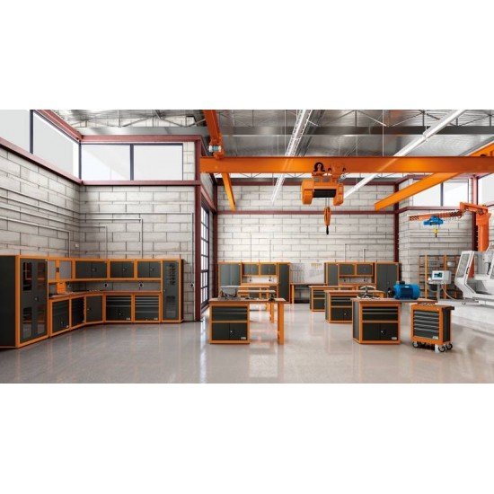 ESTANTE METALICA - 6 PRATELEIRAS VERMELHA TRAMONTINA