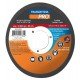 DISCO DE CORTE ULTRAFINO PARA ACO INOX 4 1 2 TRAMONTINA