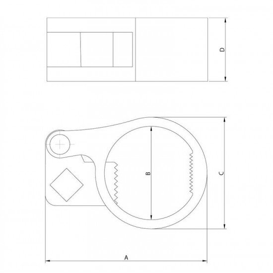 FERRAMENTA PARA JUNTA DO BRACO AXIAL DA CAIXA DE DIRECAO TRAMONTINA